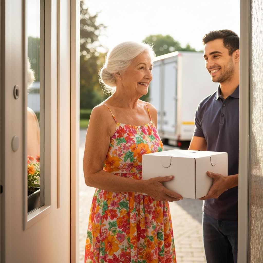 Pflegebox Lieferung